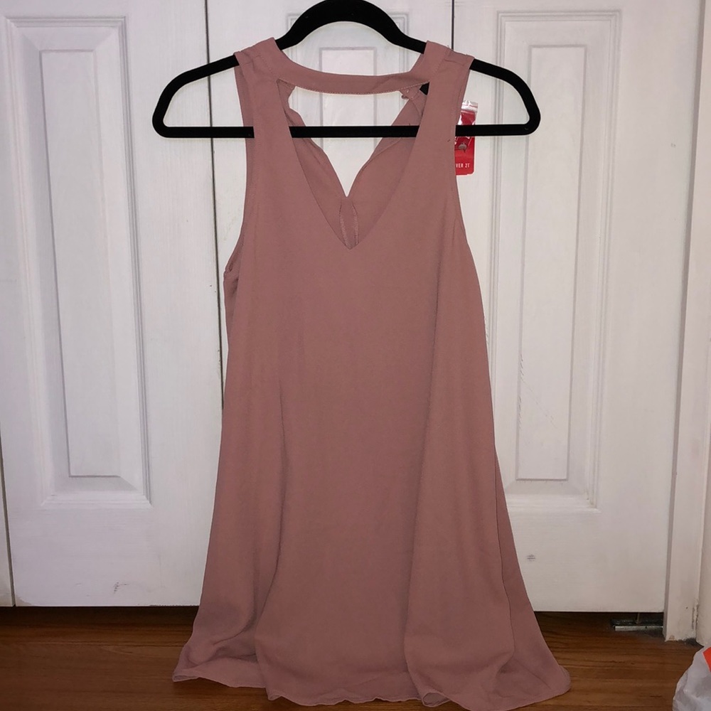 Mauve forever 21 dress. BRAND NEW!